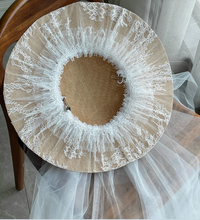 Load image into Gallery viewer, Handmade Vintage Edwardian Style Bridal Bonnet Hat
