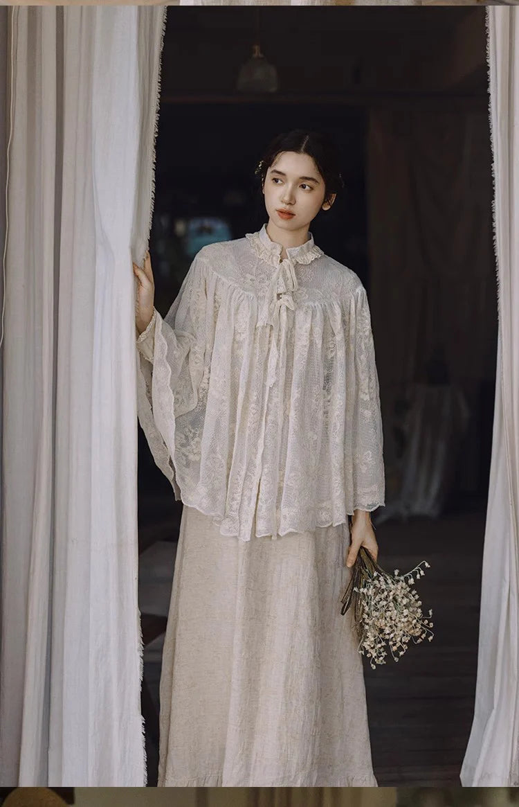 vintage top vintage blouse cottagecore top blouse cottagecore clothing fairycore clothing period drama clothing