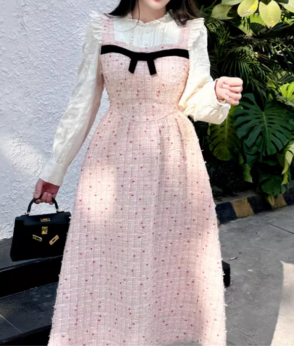 vintage dress parisian dress 1930s 1940s 1950s dress coquette dress