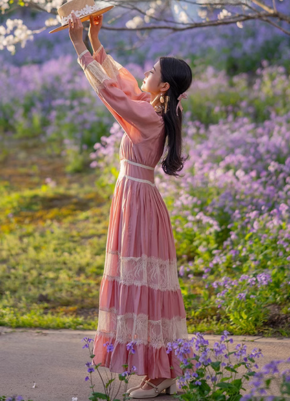 Gunne Sax Remake Dreamy Prairie Sakura Dress