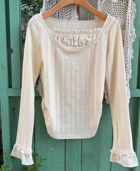 vintage blouse skirt cottagecore blouse skirt fairycore outfit