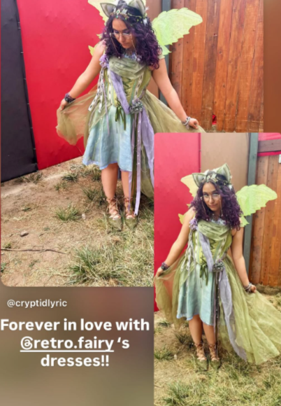Fairycore Forset Fairy Corset Top & Skirt
