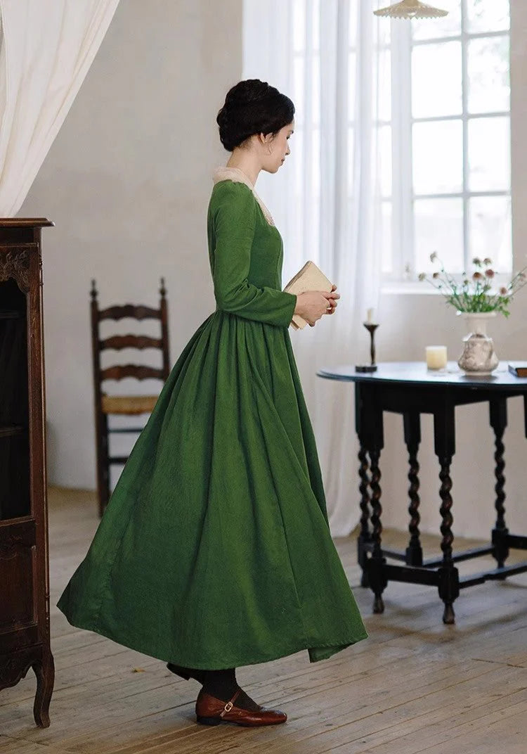 Royalcore Square Collar Dress