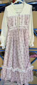 Gunne Sax Remake Floral Prairie Dress