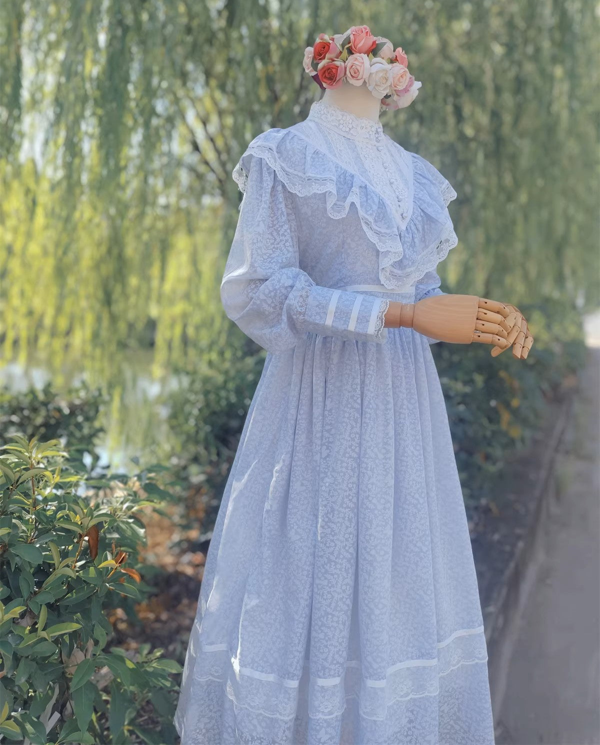 Gunne Sax Remake 70s Pastel Prairie Dress – Retro Fairy
