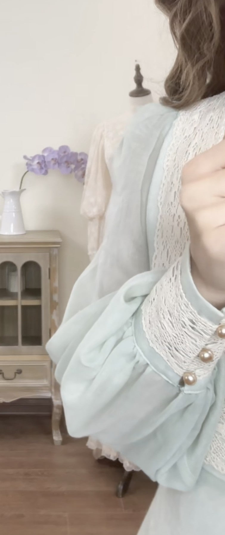 Gunne Sax Remake V Neck Prairie Dress (2 COLORS)