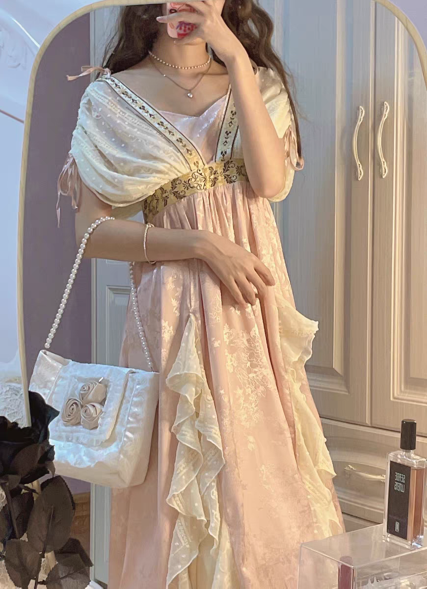 vintage dress cottagecore dress party dress 1930s 1940s dress 1950s dress 1900 dress Edwardian dress Victorian Era Period Drama Style Regency Dress