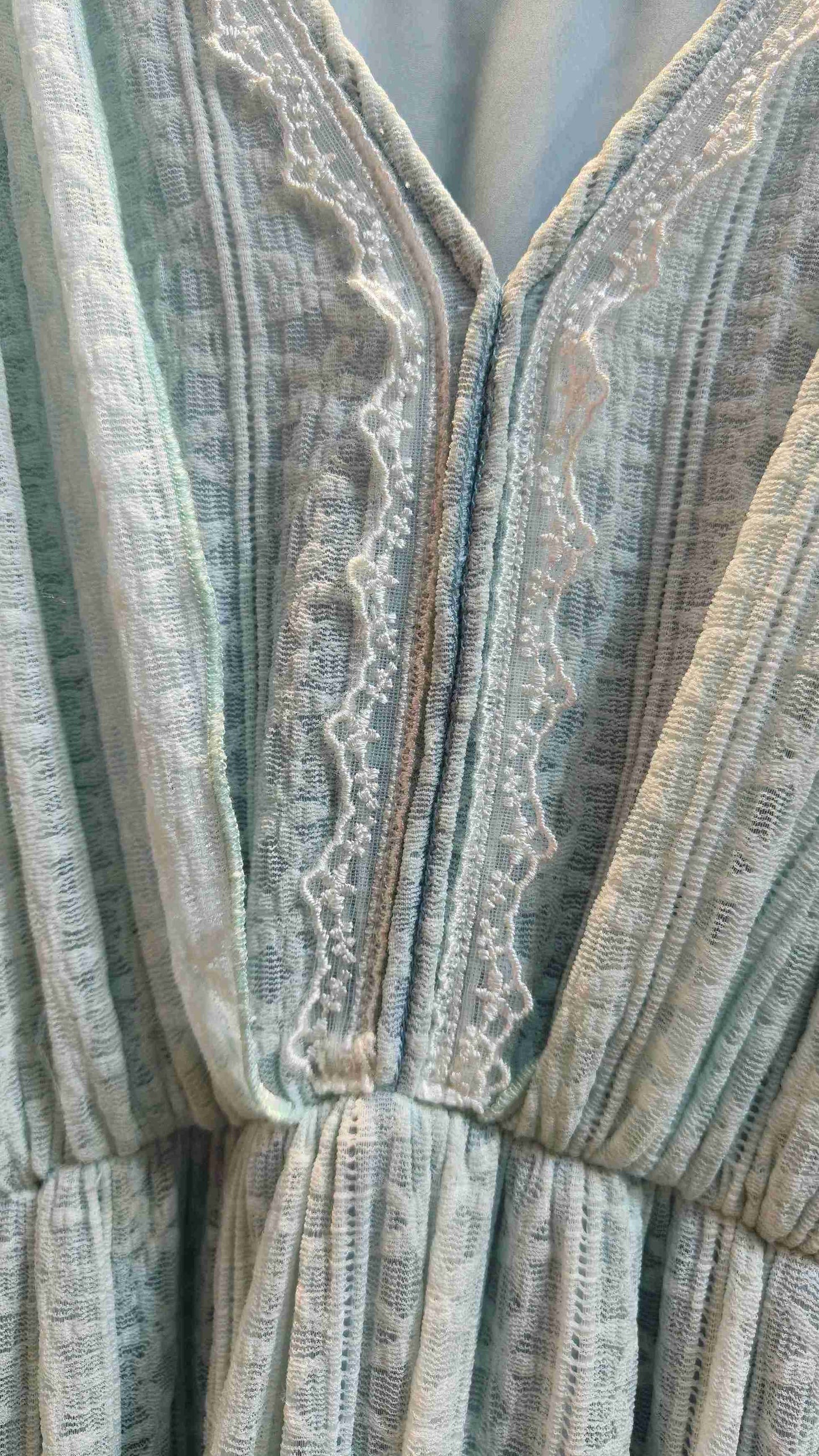 Fairycore V Neck Nymph Dress