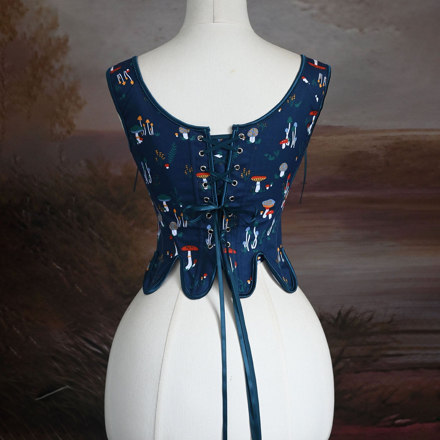 vintage corset cottagecore top fairycore top