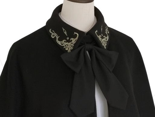 Retro Academia Embroidery Cape (2 colors)
