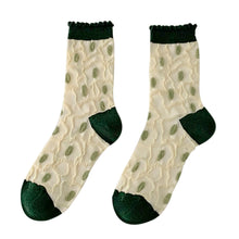 Load image into Gallery viewer, Retro Cottagecore Floral Socks
