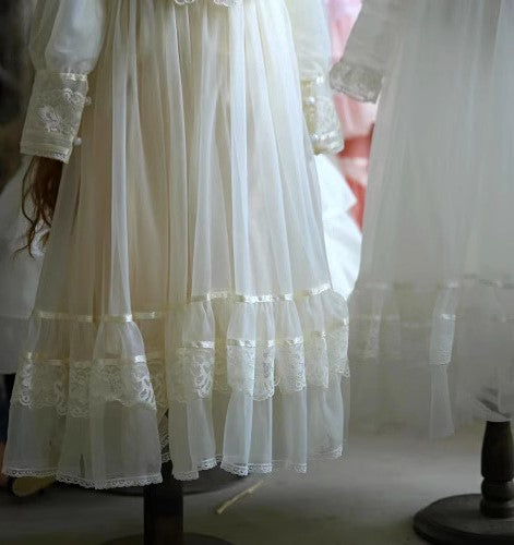 Gunne Sax Remake Bridal Dress Children's size -Size 9 / White I Retro Fairy Gunne Sax Remake Bridal Dress Children's size -Size 9 / White I Retro Fairy