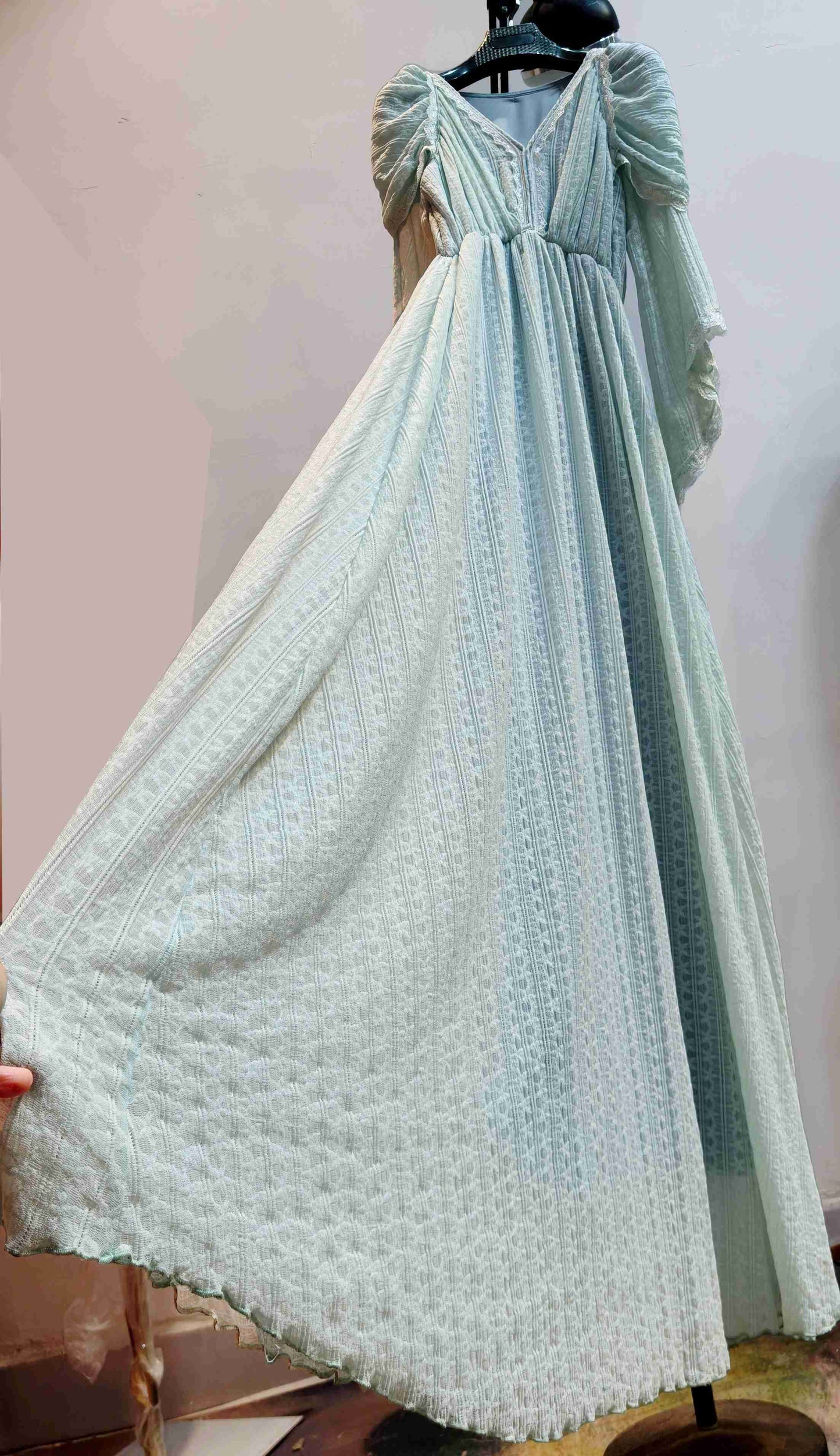 Fairycore V Neck Nymph Dress