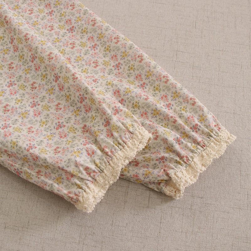 Cottagecore Mori Kei Floral Dress