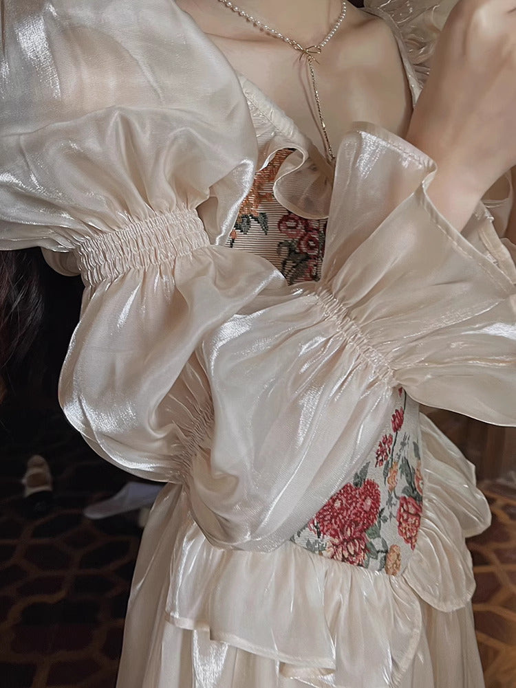 Dreamy Floral Corset Dress