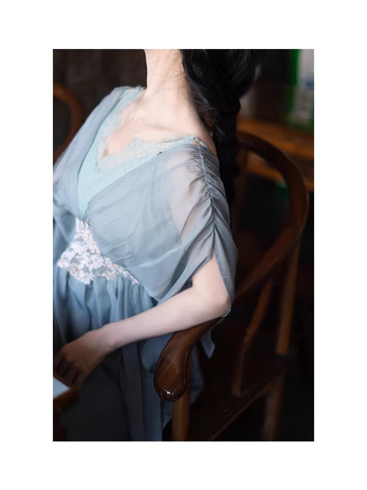Downtown Abbey Inspired Fairycore Dress