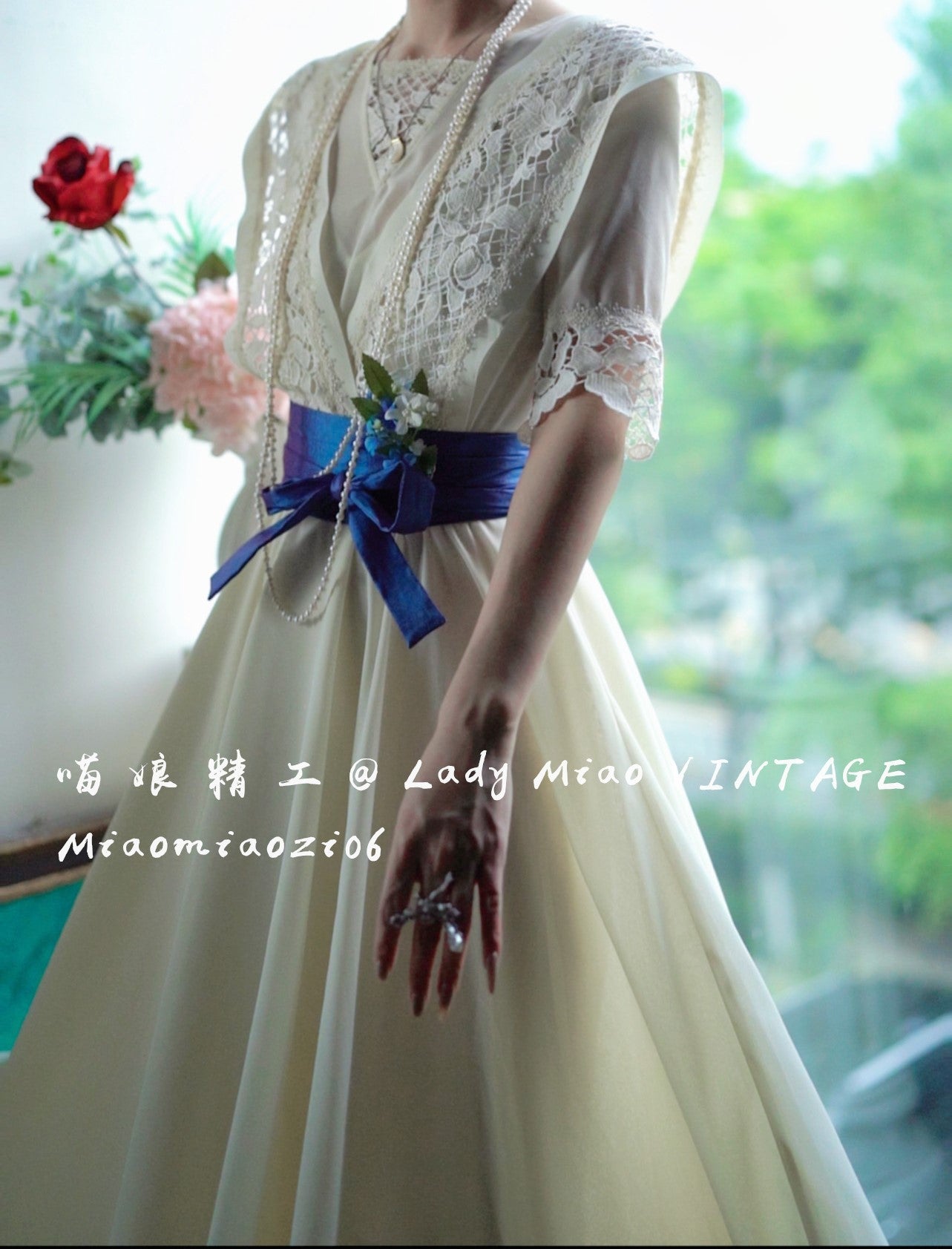 vintage dress cottagecore dress party dress 1930s 1940s dress 1950s dress 1900 dress Edwardian dress Victorian Era Period Drama Style Regency Dress