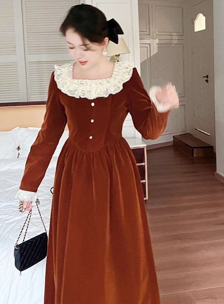 vintage dress cottagecore dress edwardian dress fairycore dress 