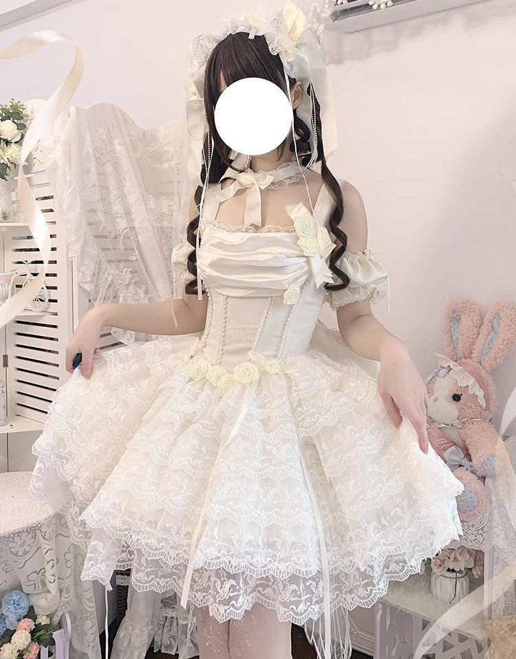 princess dress balletcore dress lolita dress kawaii dress vintage dress cottagecore dress fairycore dress