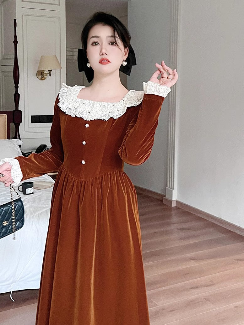 vintage dress cottagecore dress edwardian dress fairycore dress 