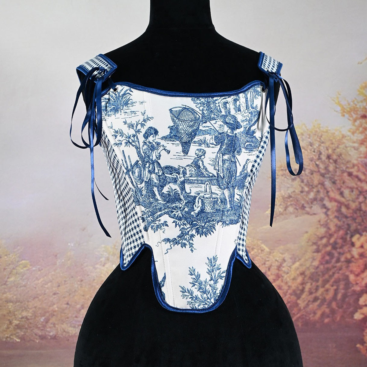 VINTAGE Corset vintage top vintage shirt handmade corset historical outfit