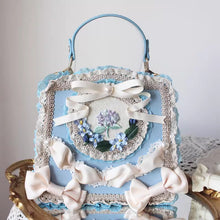 Load image into Gallery viewer, vintage hand bag purse fairycore bag purse Rococo Style bags 
