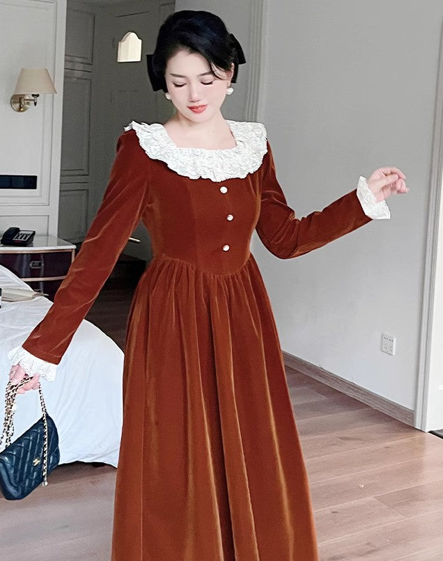 vintage dress cottagecore dress edwardian dress fairycore dress 