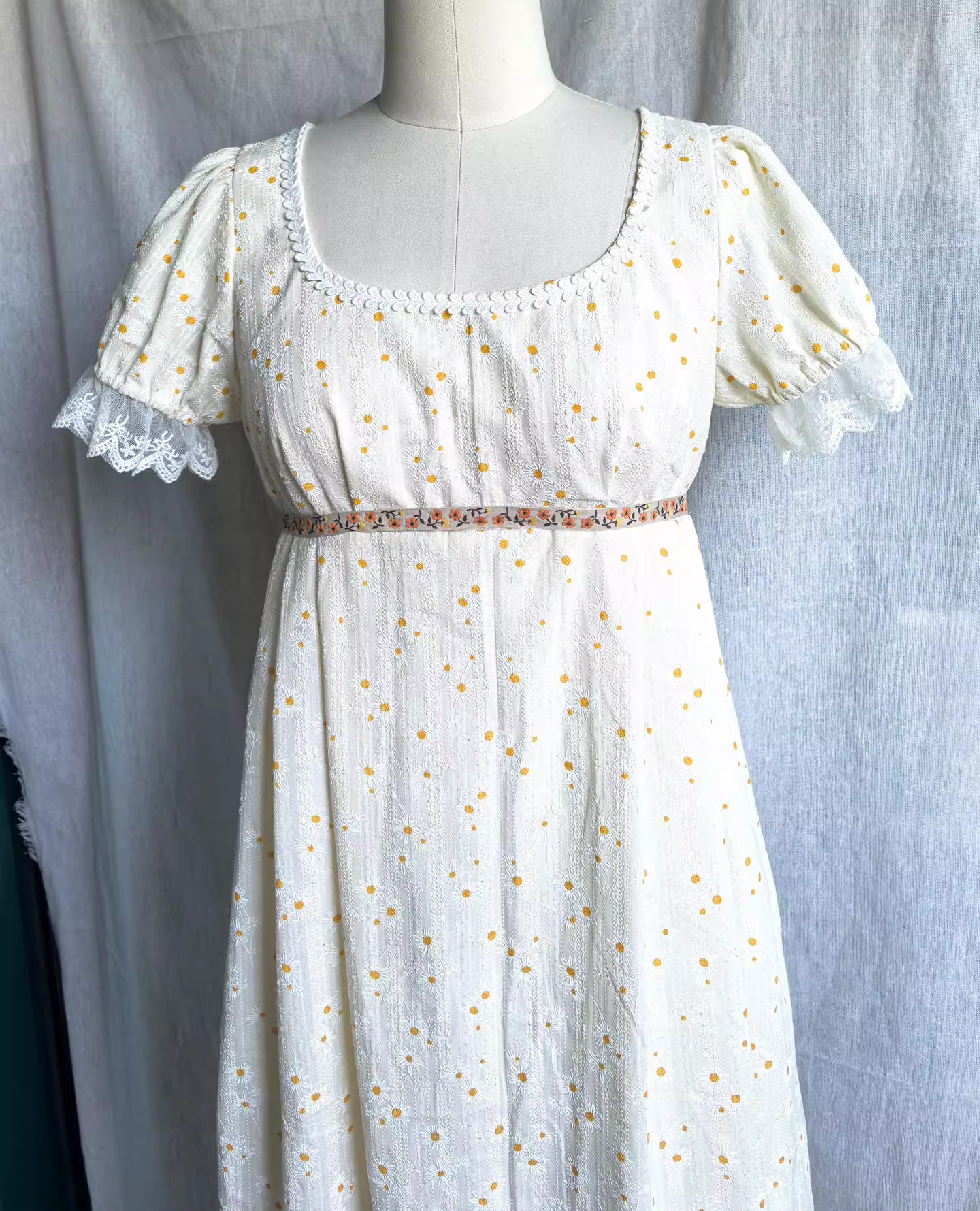Custom Made Regency Reproduction Dress