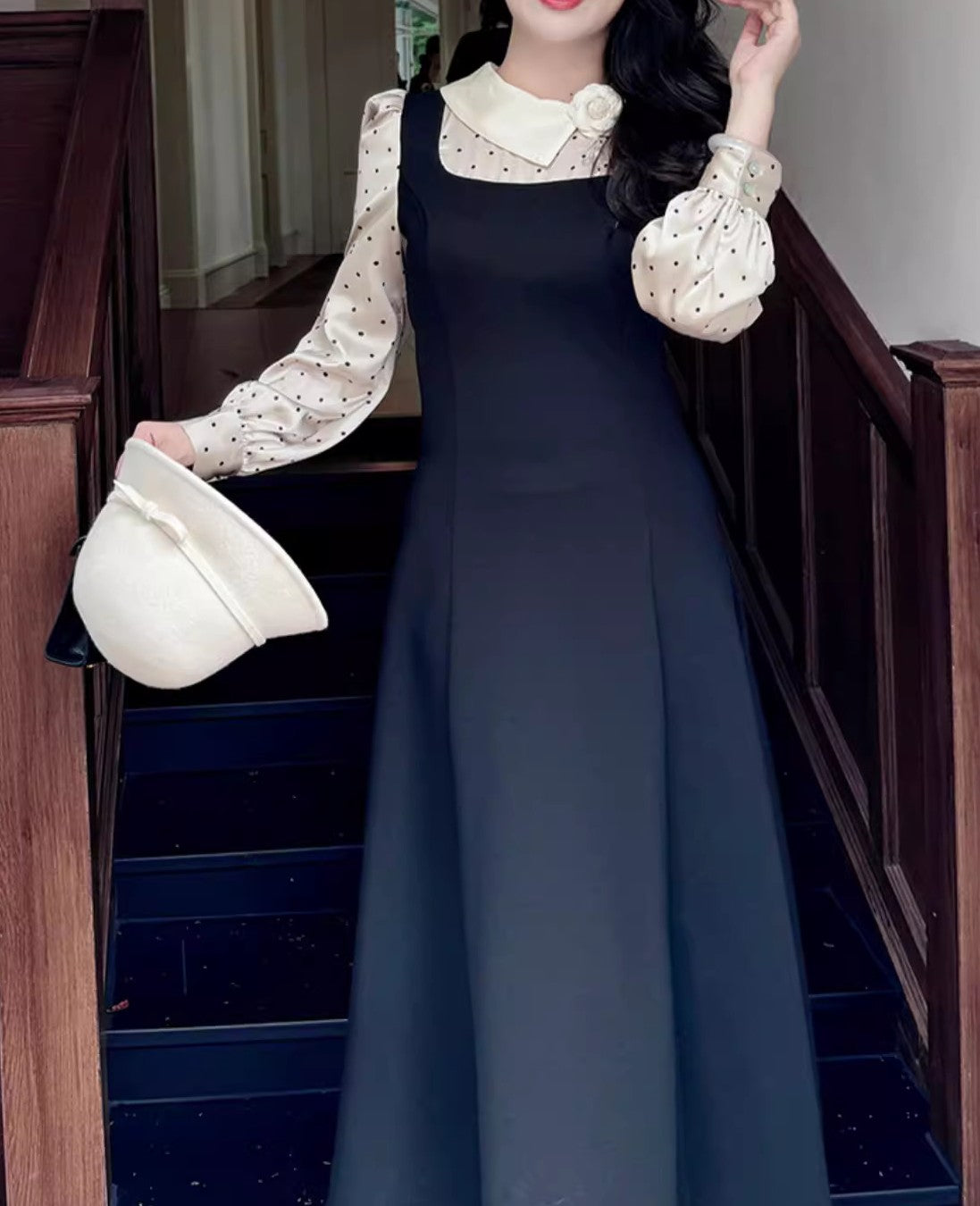 vintage dress parisian dress 1930s 1940s 1950s dress