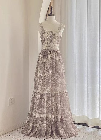 Gunne Sax Remake Rare Sleeveless Floral Dress