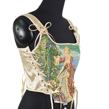 Load image into Gallery viewer, vintage corset vintage stay victorian corset
