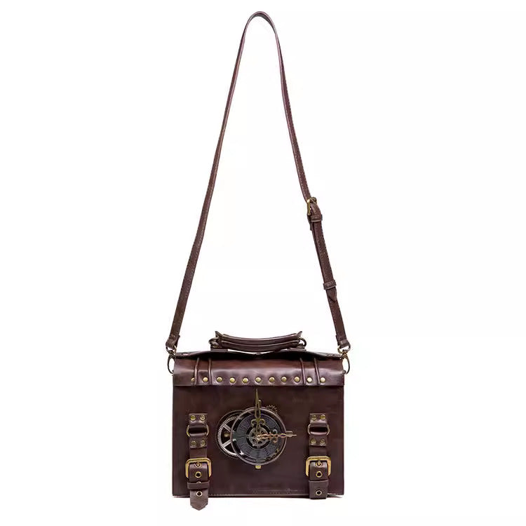 Vintage Steam Punk Cross Body Bag