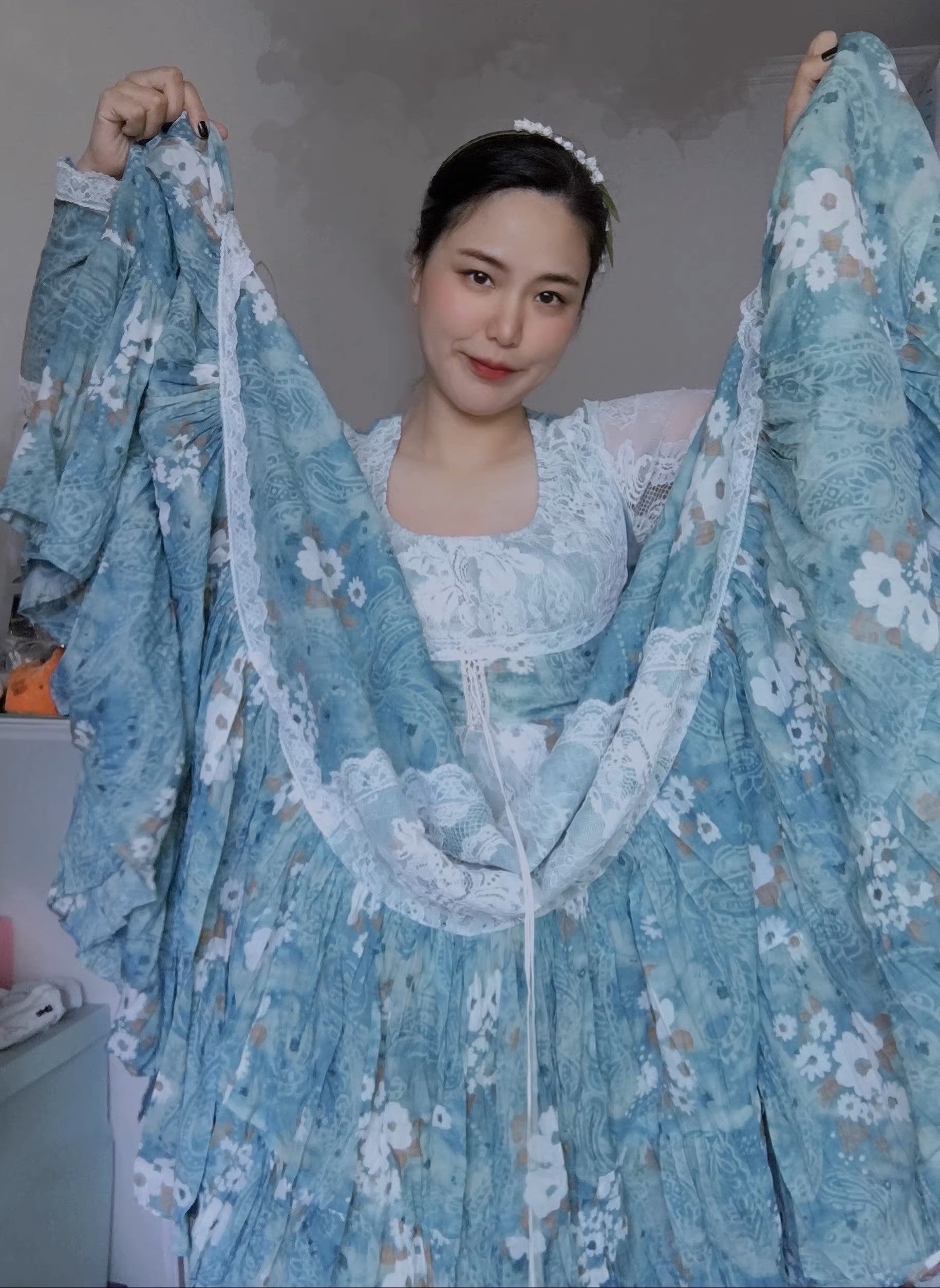 Gunne Sax Remake Floral Nile Princess Dress [Last Chance] – Retro