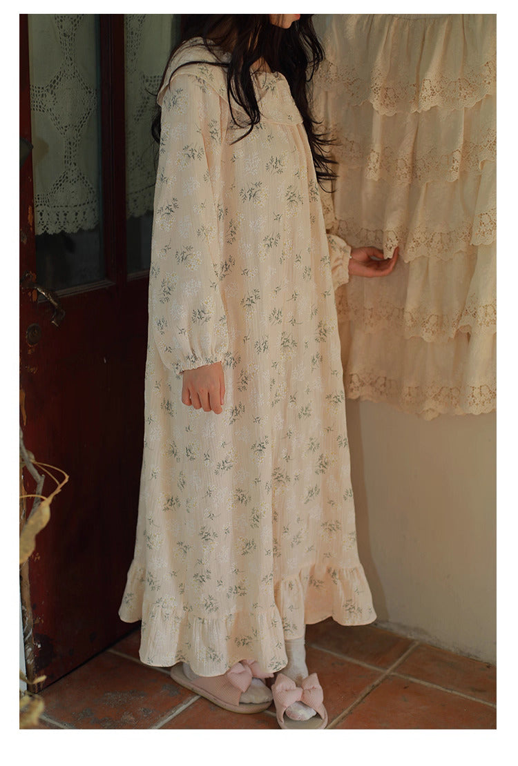 vintage dress vintage night gown lounge wear victorian edwardian dress