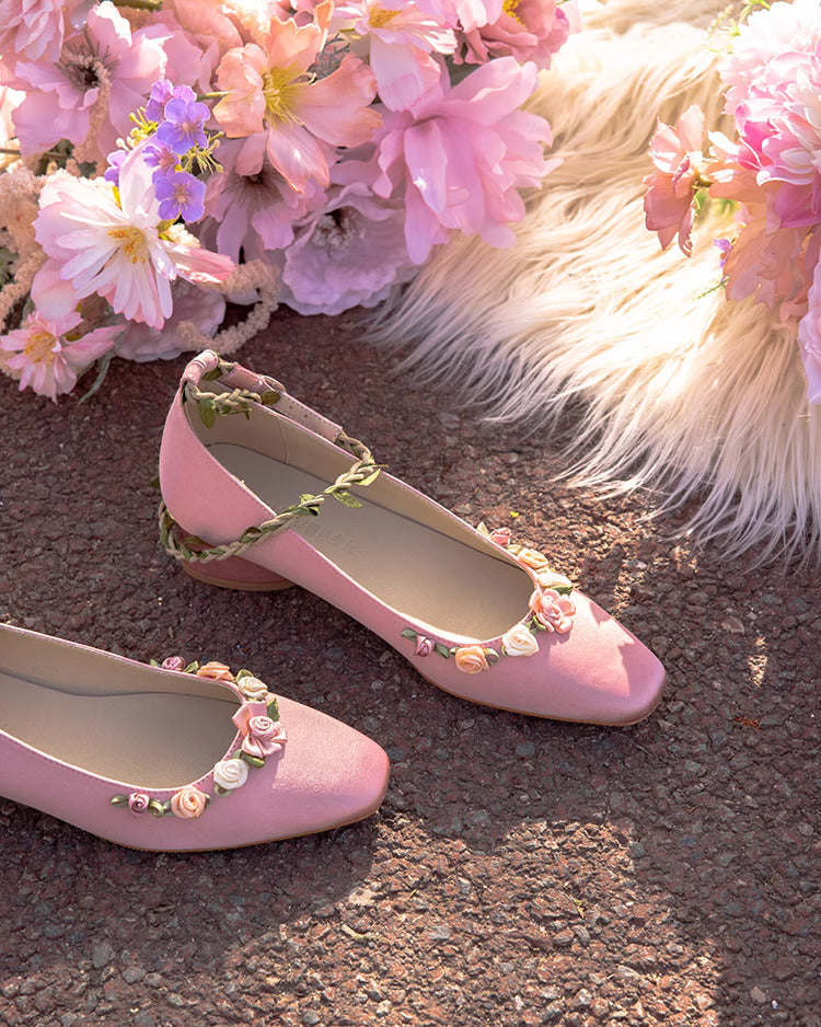 vintage shoes lolita shoes cottagecore shoes fairycore shoes