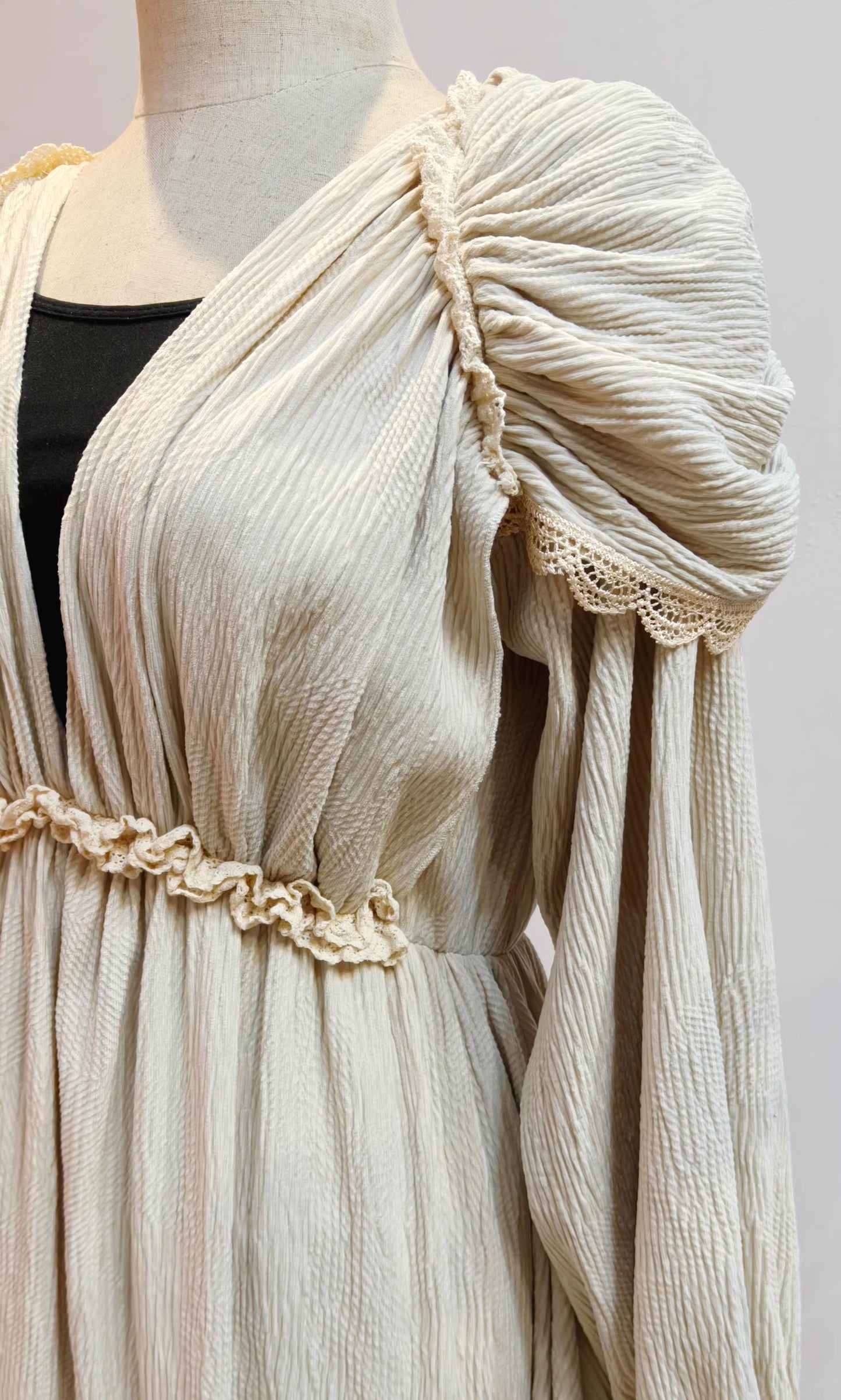 Royalcore V Neck Velvet Dress