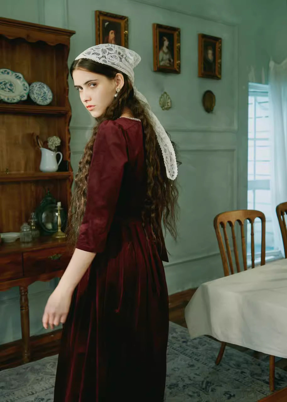 Pride and Prejudice Remake Brown Prairie Dress