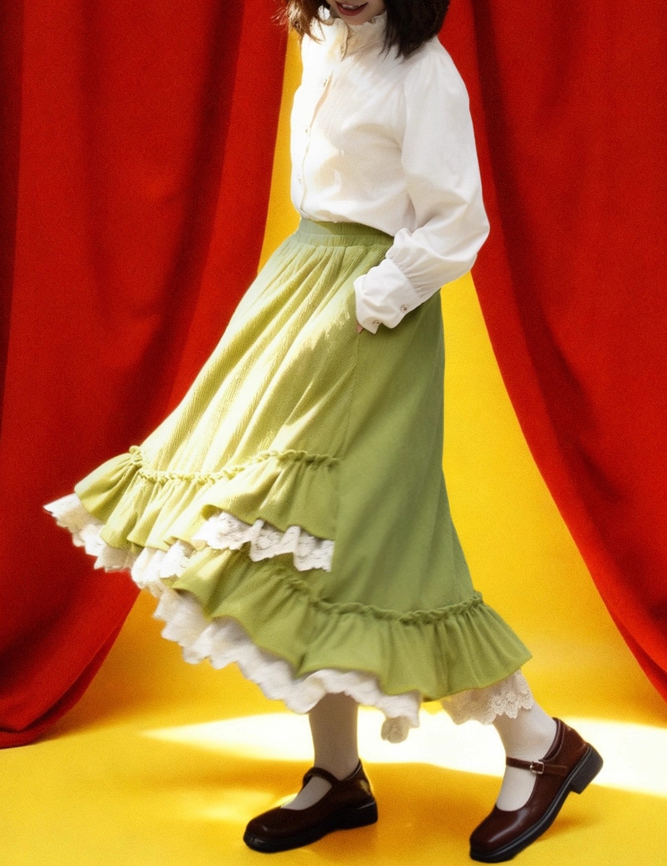 vintage skirt retro skirt lolita skirt