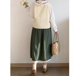 vintage skirt pants cottagecore skirt pants 1970s 1940s 1950s skirt pants