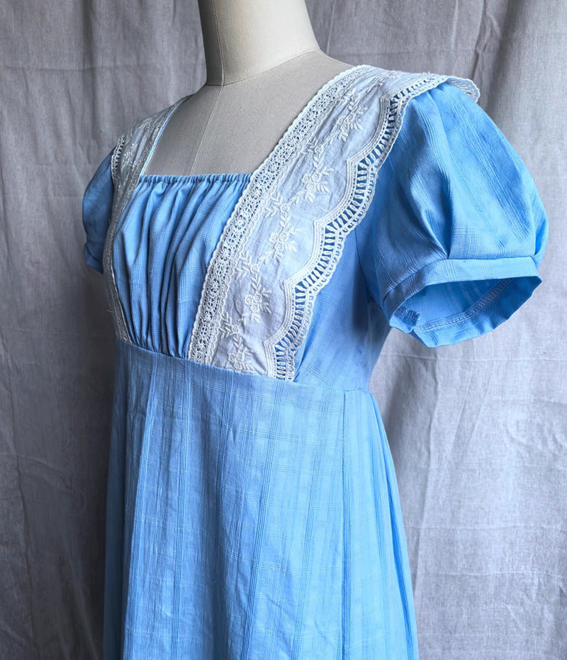 Custom Made Regency Reproduction Dress