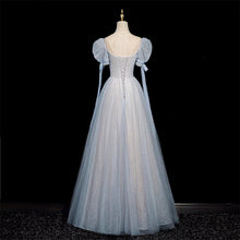 Load image into Gallery viewer, Handmade Retro Ethereal Embellished Tulle Prom Dress Bridal Dress
