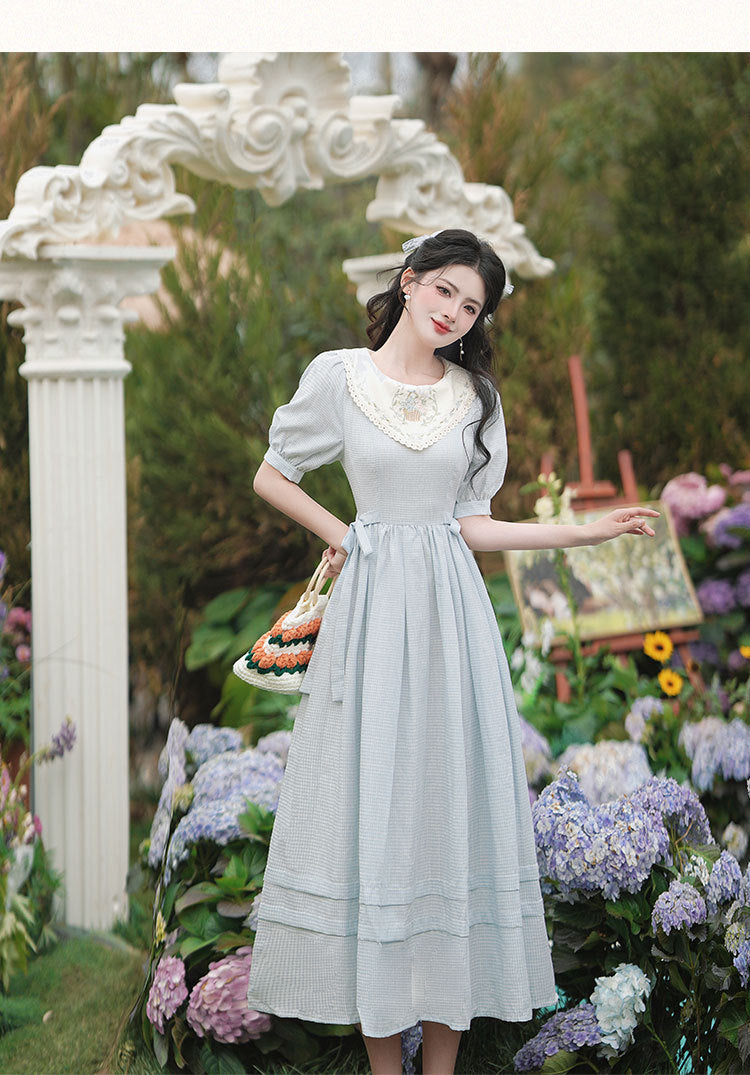 Alice in Wonderland Remake Vintage Dress