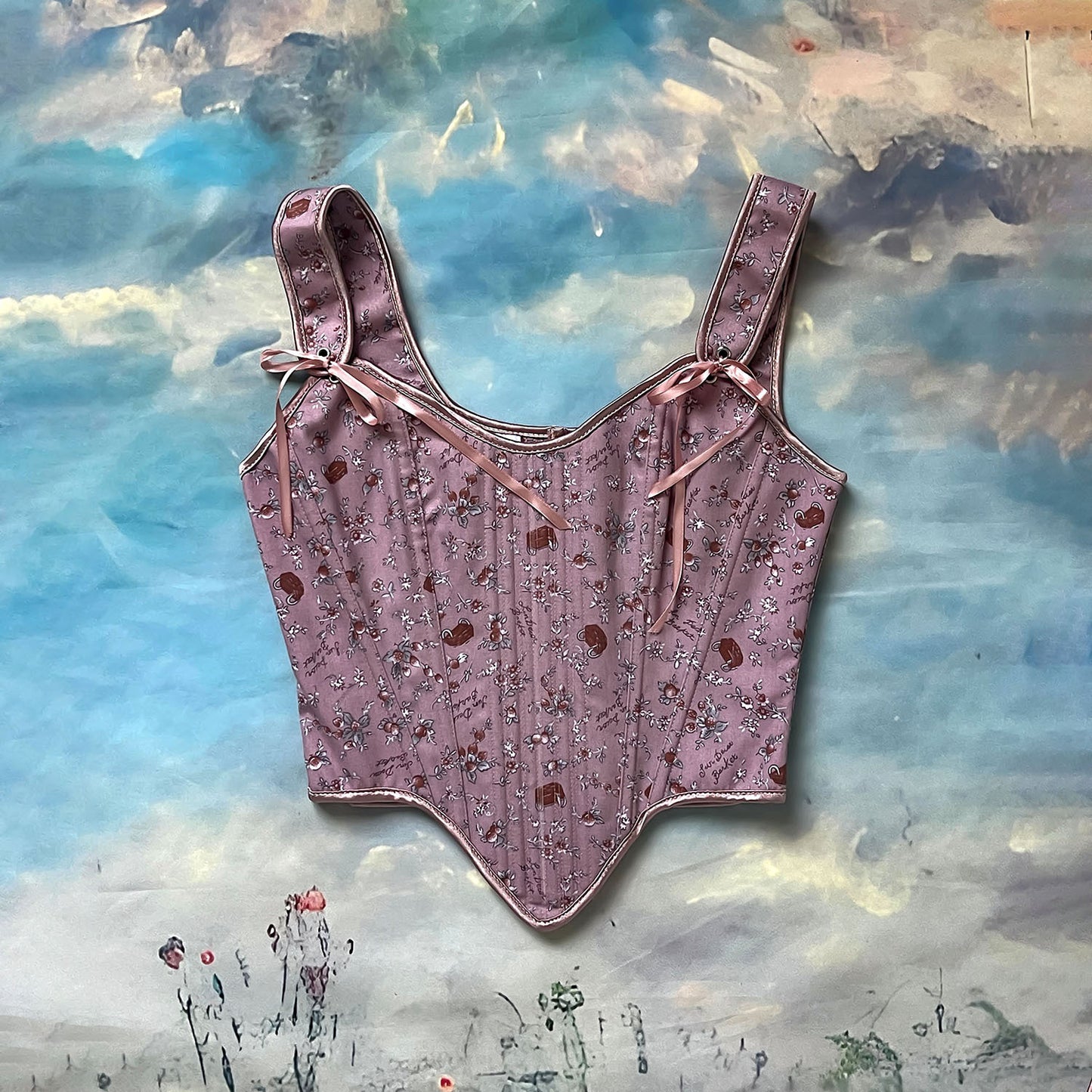 vintage corset  retro corset vintage top 