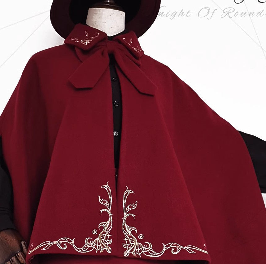 vintage coat women winter coat academia jacket cape vintage cape