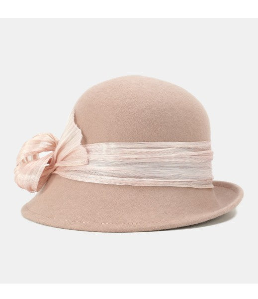 Vintage Style Wool Bonnet