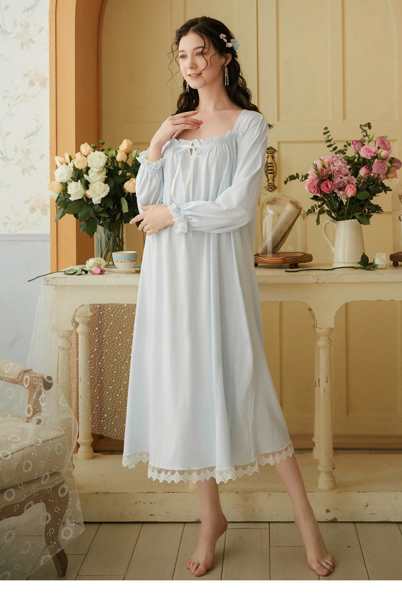 Retro Style Cotton Night Gown Dress – Retro Fairy