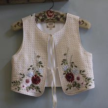 Load image into Gallery viewer, cottagecore top clothing vintage blouse vintage corset vintage vest 
