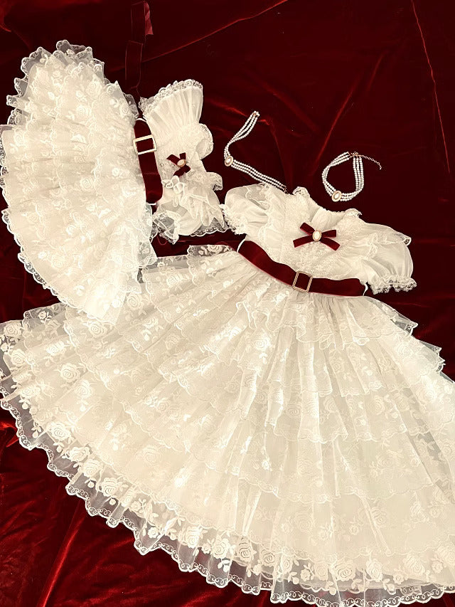 Gone with the wind Reproduction White Prom Dress Adult Size Gone with the wind Reproduction White Prom Dress Adult Size
