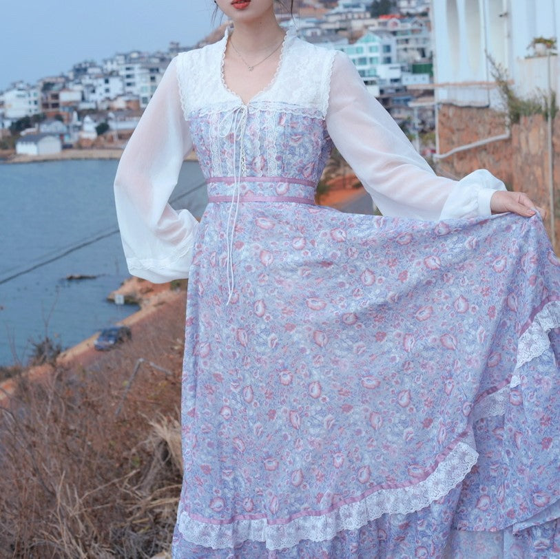 Gunne sax Remake Floral Prairie Dress – Retro Fairy