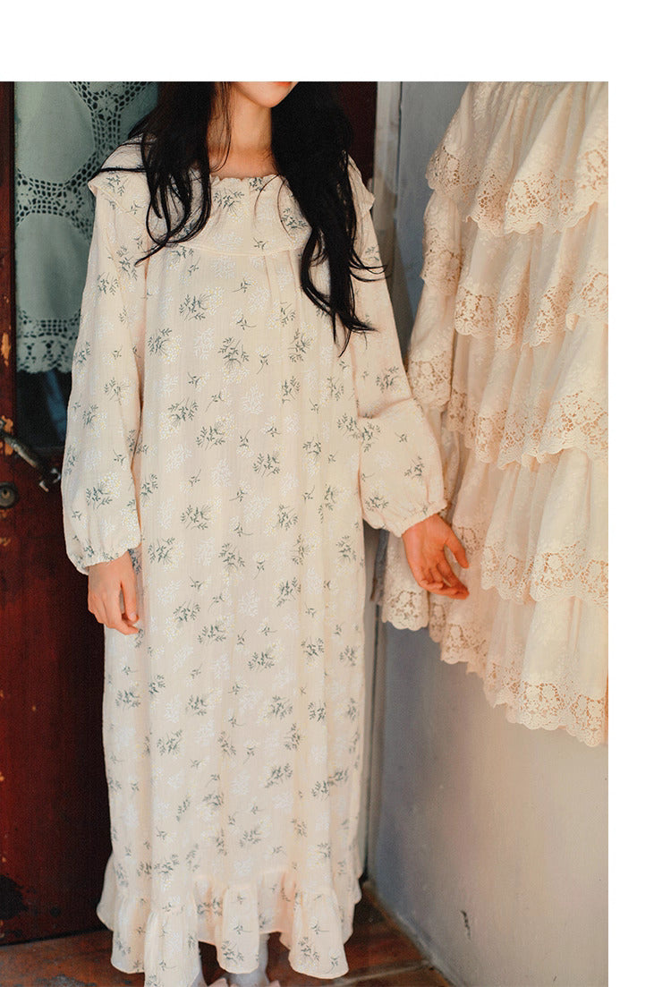 vintage dress vintage night gown lounge wear victorian edwardian dress